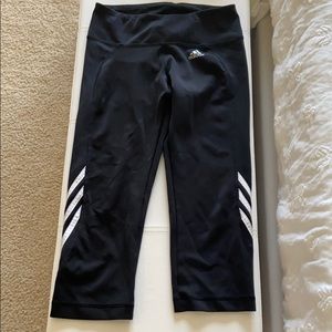3/$25 Adidas Capris Leggings